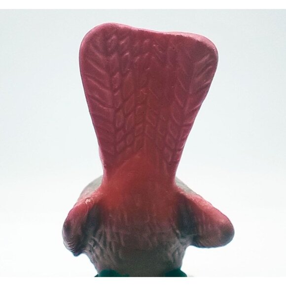 Bell Cardinal Porcelain Bird Figurine Perched Flowers Vintage 5" Vintage Walmart - Picture 11 of 15